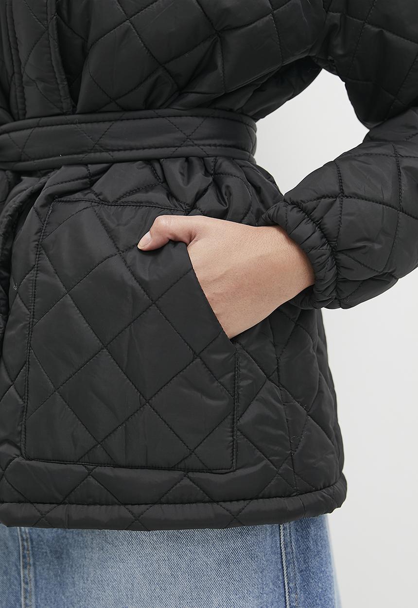 dailyfriday - Quilted jacket - black