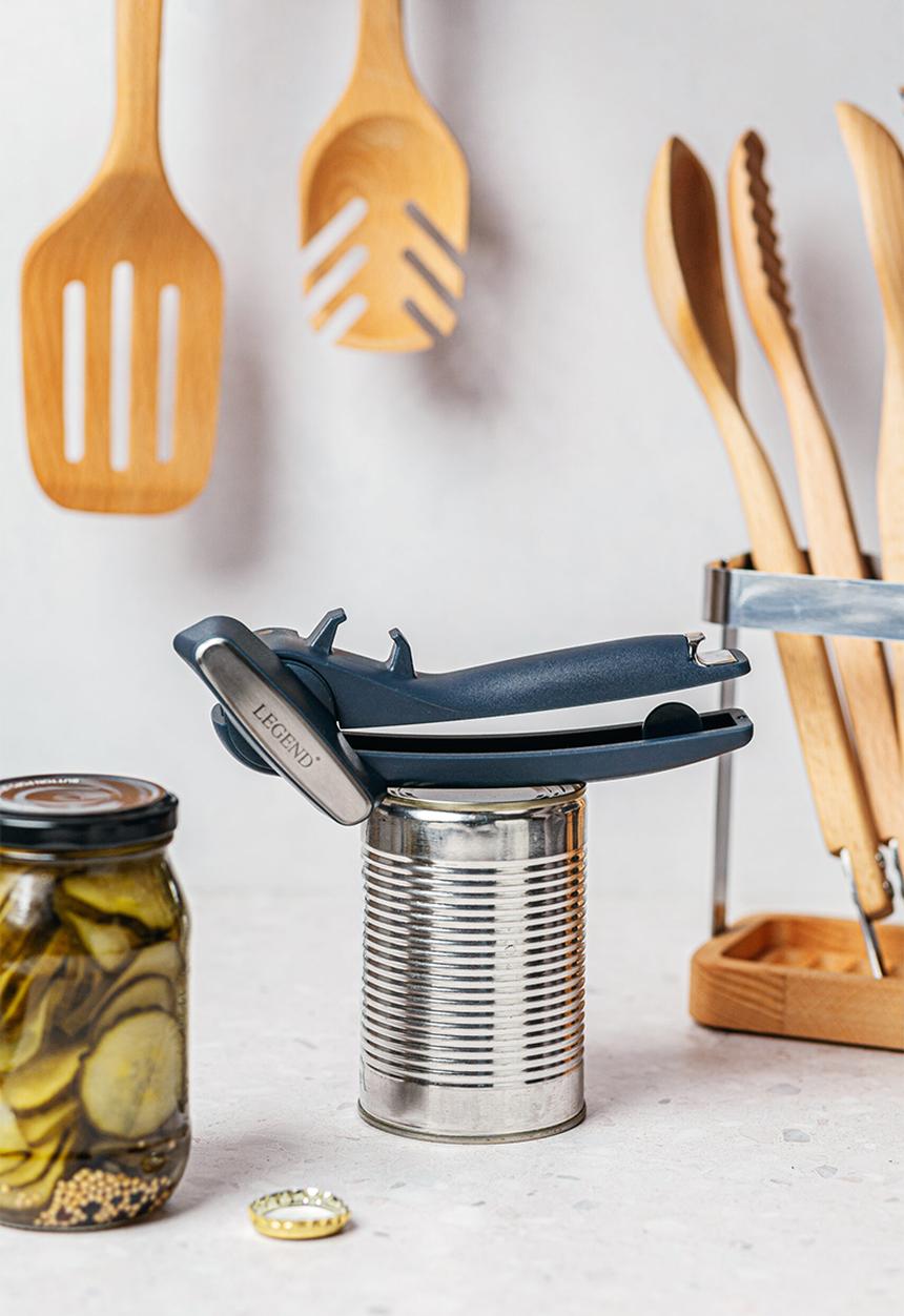 Legend - Premium Safety Can Opener 3 in 1 - Grey 