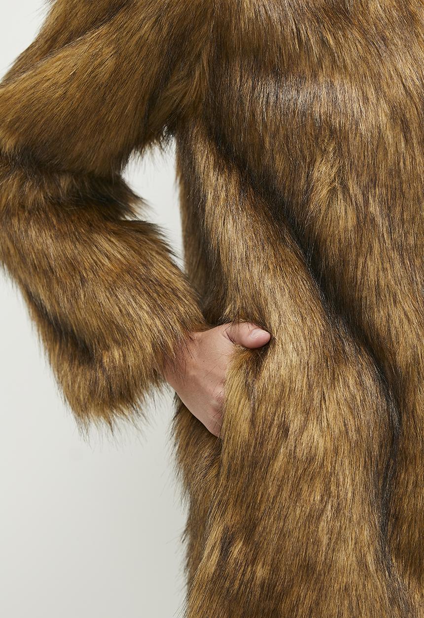 dailyfriday - Faux fur - brown