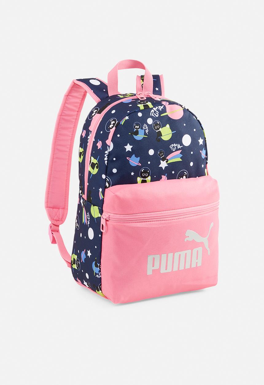 PUMA - Puma phase small backpack - puma black-space cat aop