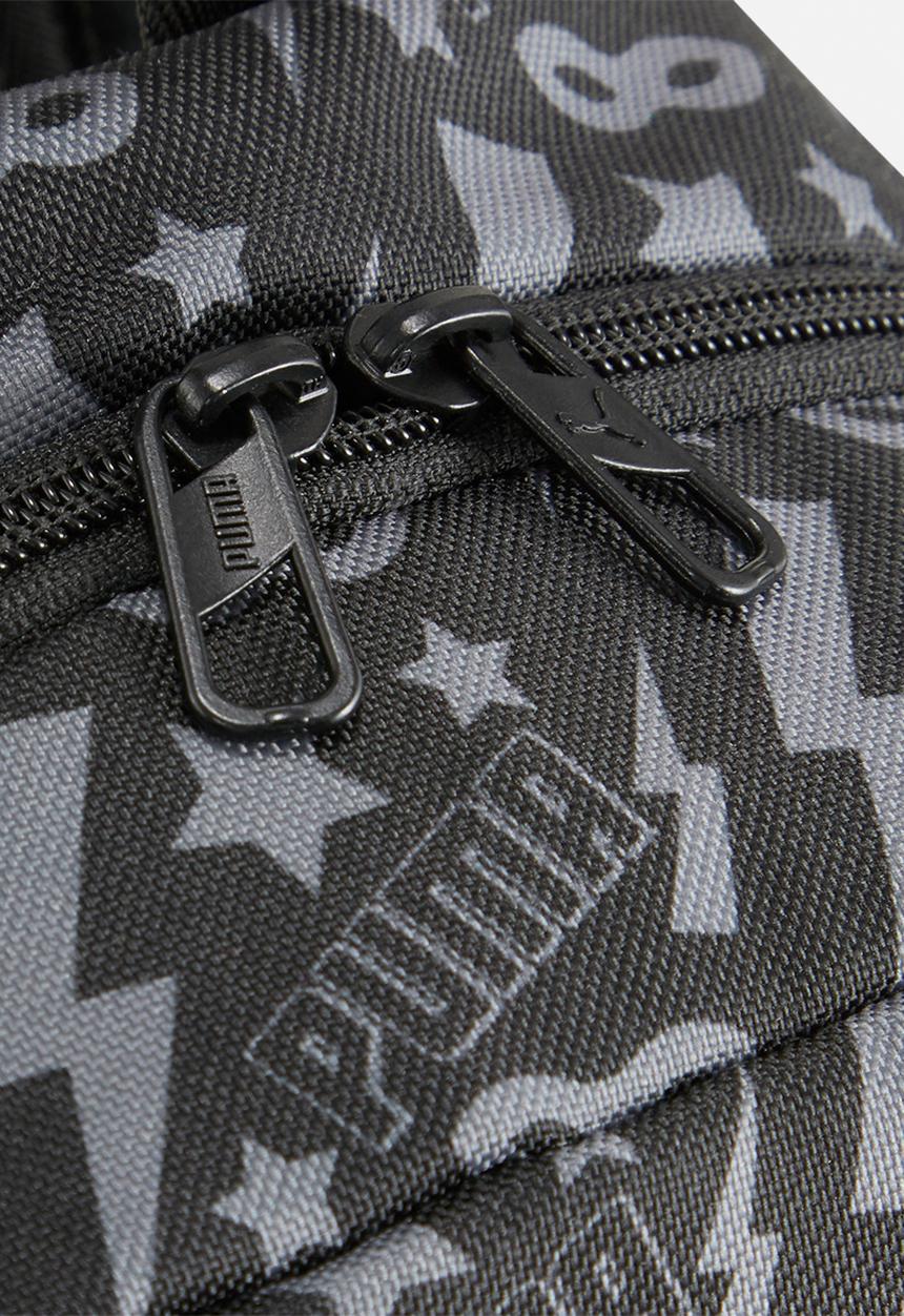 PUMA - Puma phase small backpack - puma black-super hero aop