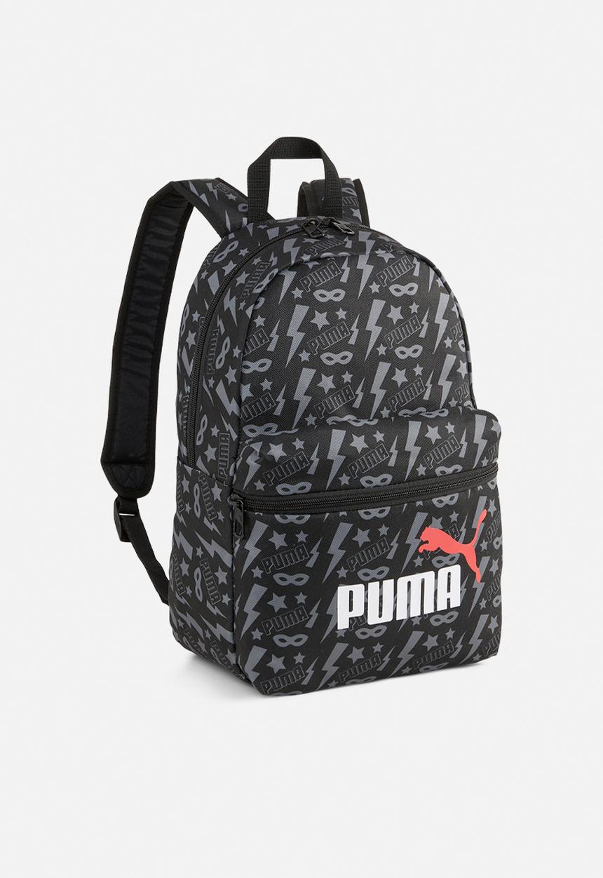 PUMA - Puma phase small backpack - puma black-super hero aop
