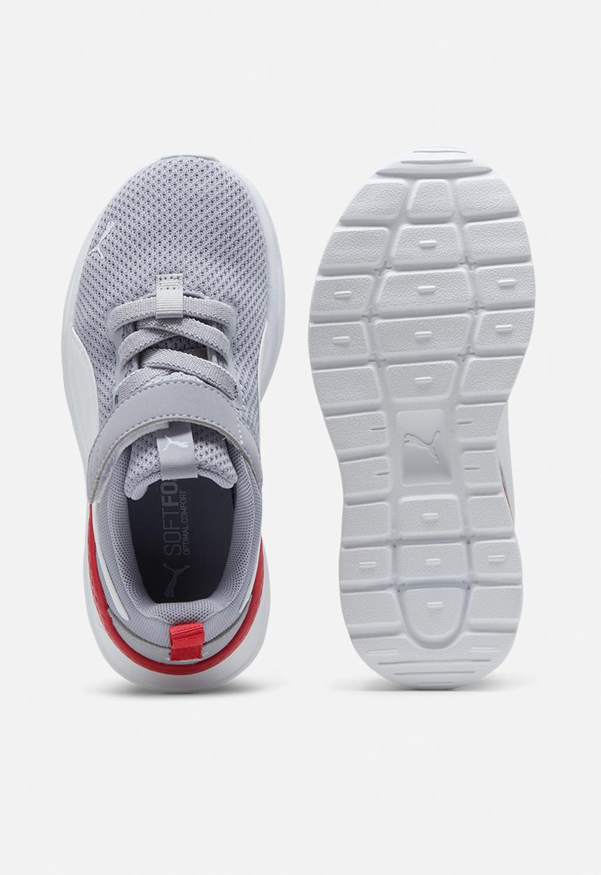 PUMA - Anzarun lite ac+ ps - grey fog/puma white/club red