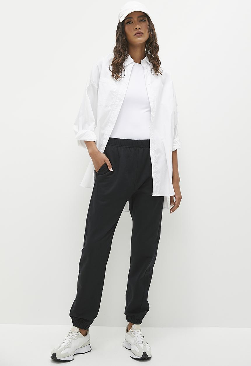 Superbalist - 2 Pack track pants - black & grey melange