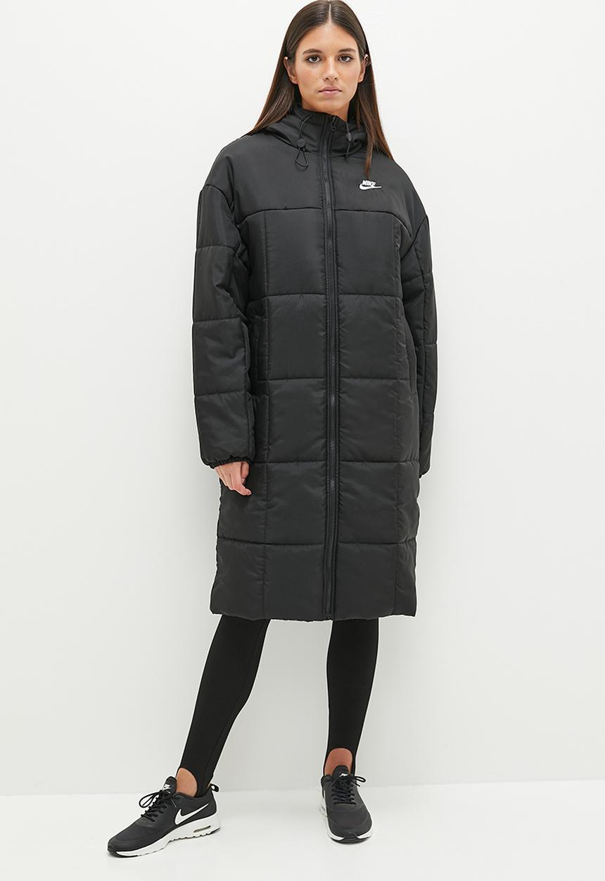 Nike - W Nsw Tf Thrmr Clsc Parka - Black/White