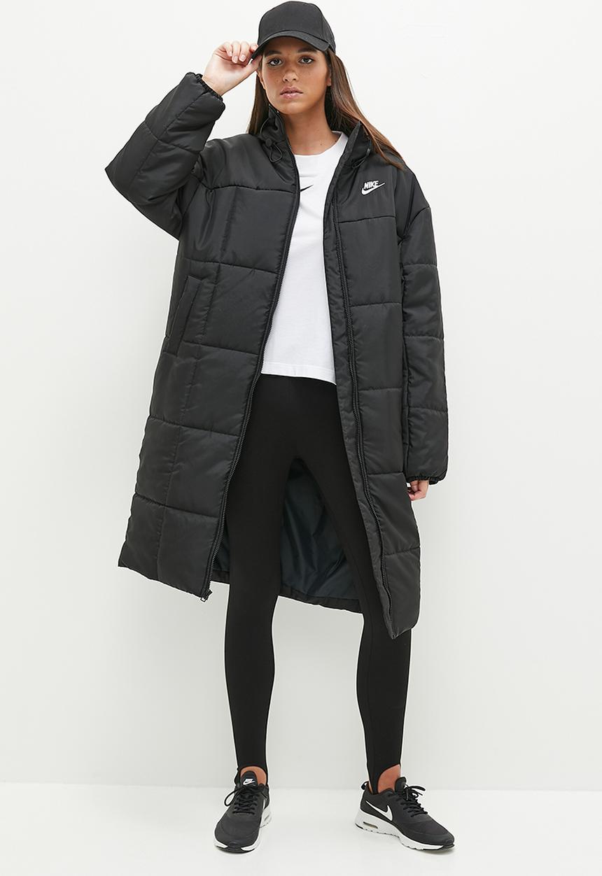 Nike - W Nsw Tf Thrmr Clsc Parka - Black/White