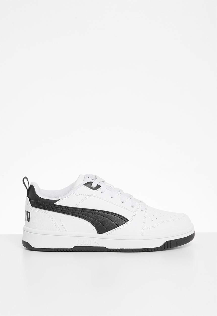 PUMA - Puma rebound v6 lo jr - puma white-puma black-puma black