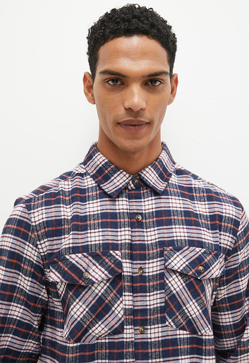 Brave Soul - Msh-48moreno - navy/white check
