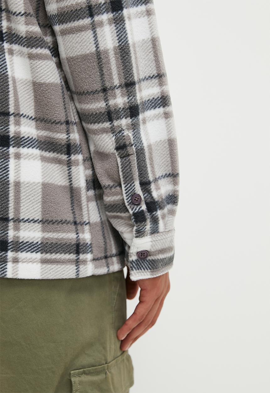 Brave Soul - MSH-273BELFASTC - Grey Check Combo