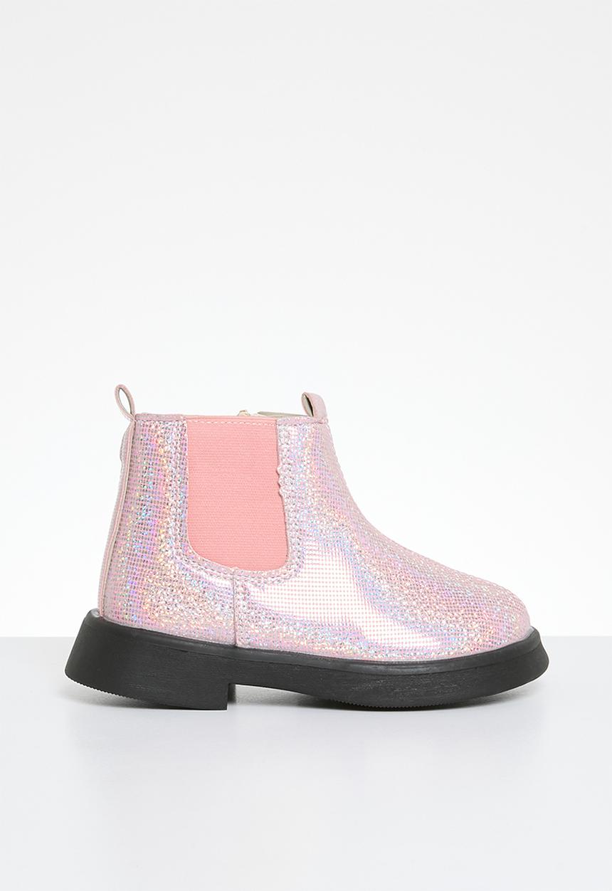 Pop Candy - Metallic ankle boot - pink