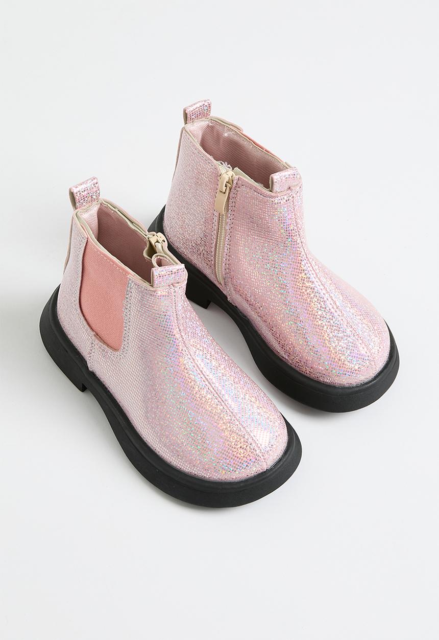 Pop Candy - Metallic ankle boot - pink