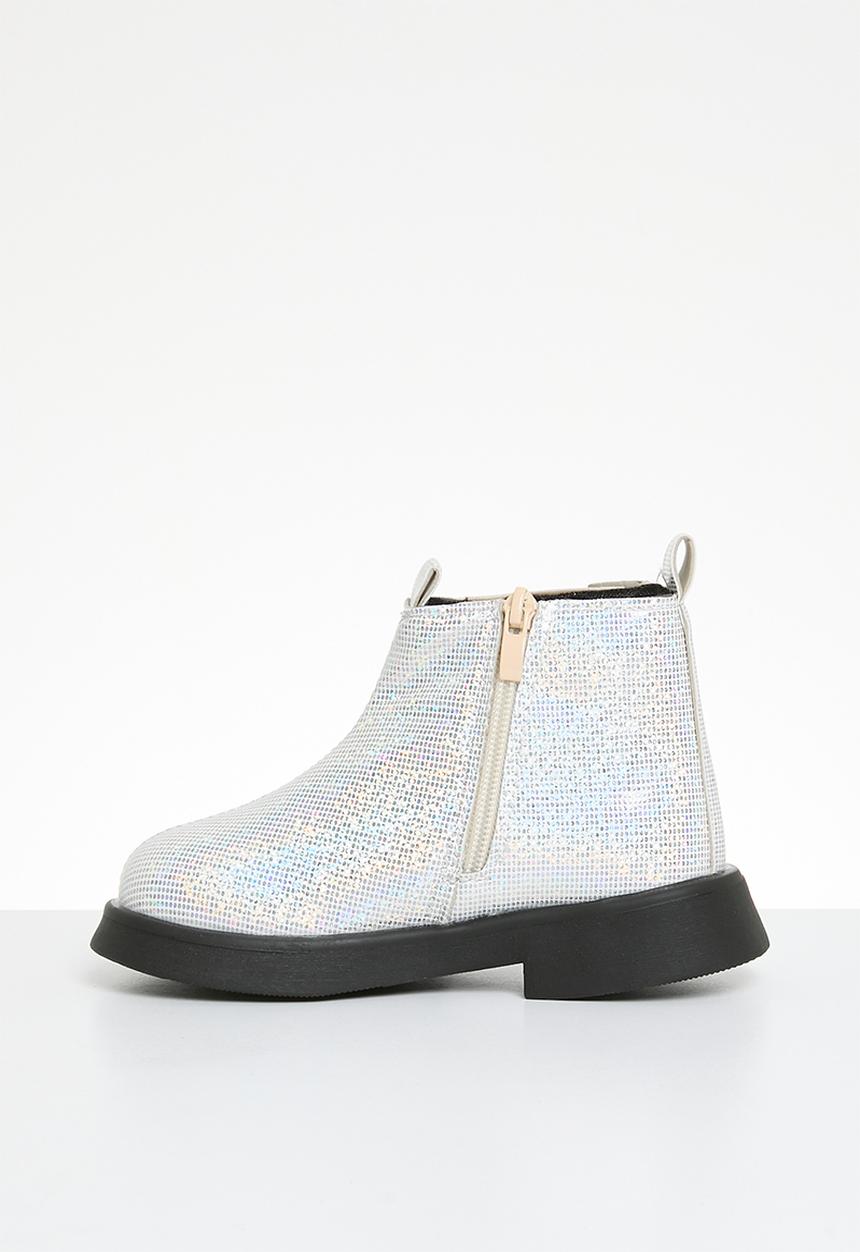 Pop Candy - Metallic ankle boot - silver