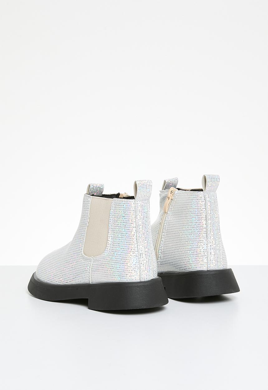 Pop Candy - Metallic ankle boot - silver