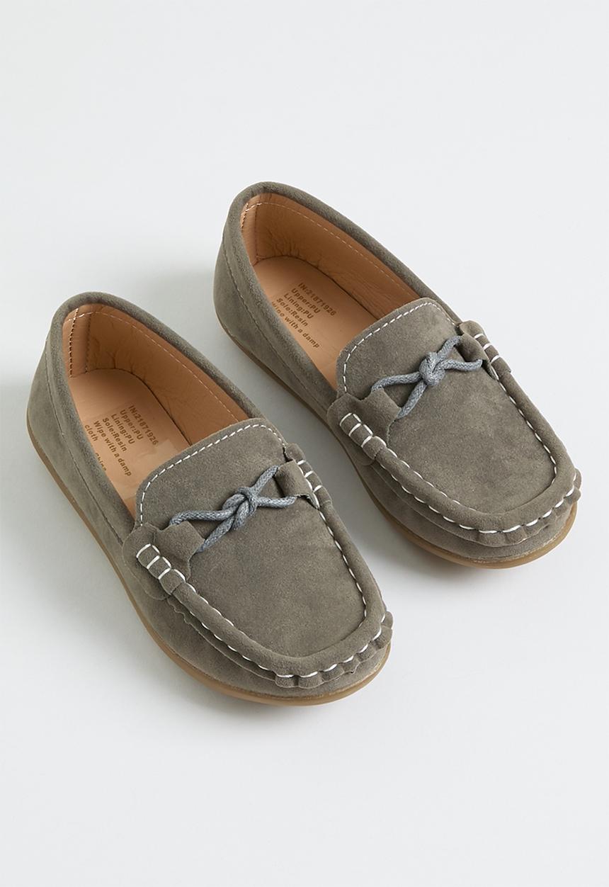 Pop Candy - Faux suede mocassin - grey