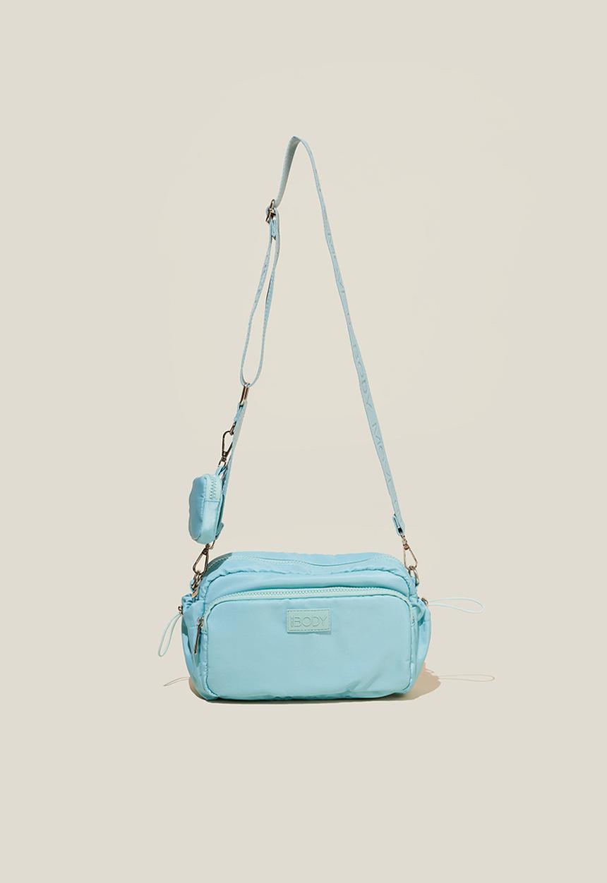 Rubi - Active essential crossbody bag - sea glass