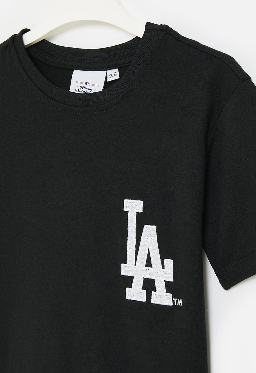 MLB - Kids berra T-shirt la dodgers - black