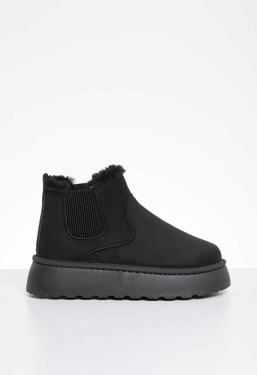 Pop Candy - Platform ankle boots - black