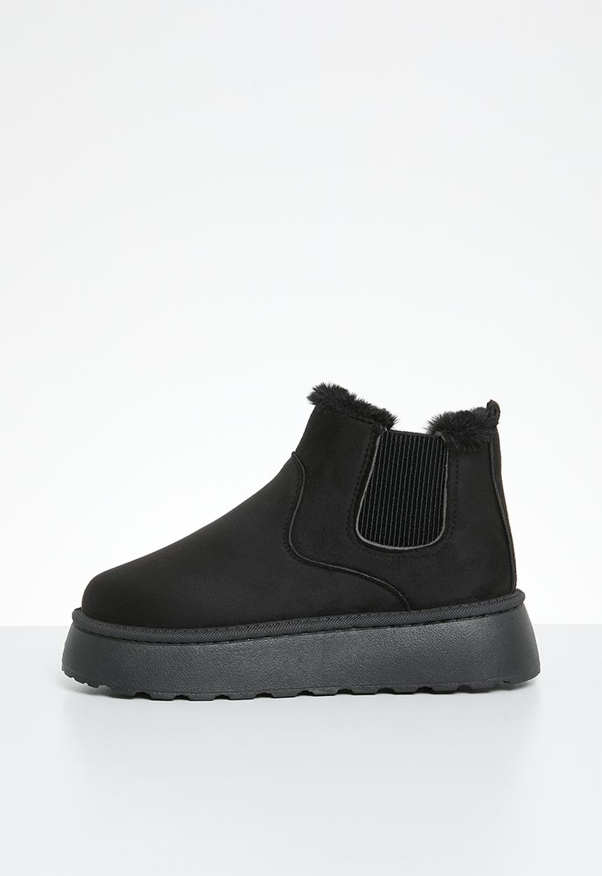 Pop Candy - Platform ankle boots - black
