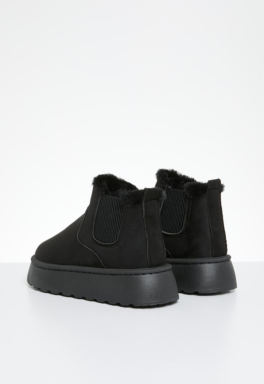 Pop Candy - Platform ankle boots - black