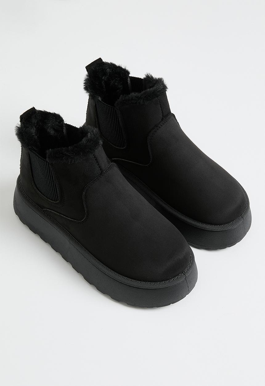 Pop Candy - Platform ankle boots - black