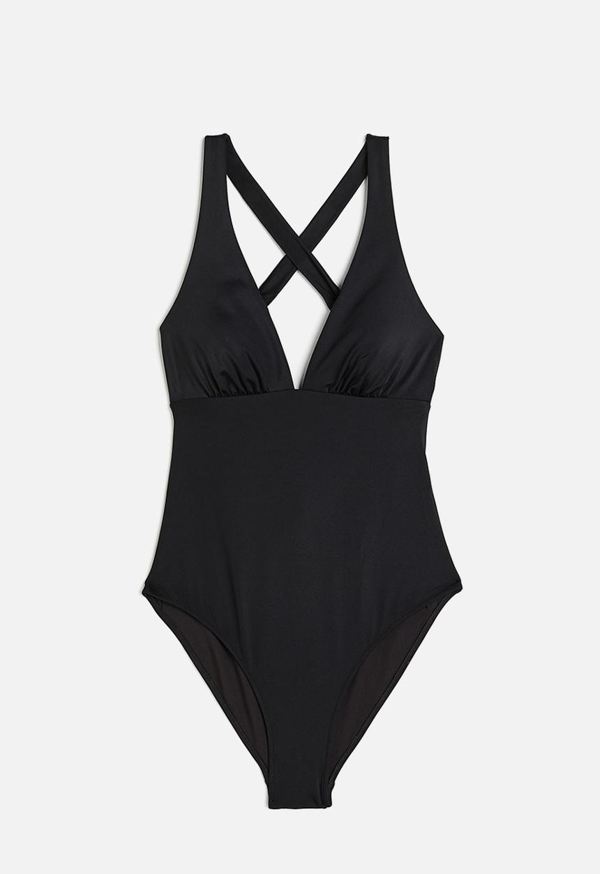 H&M - Padded-cup swimsuit - black