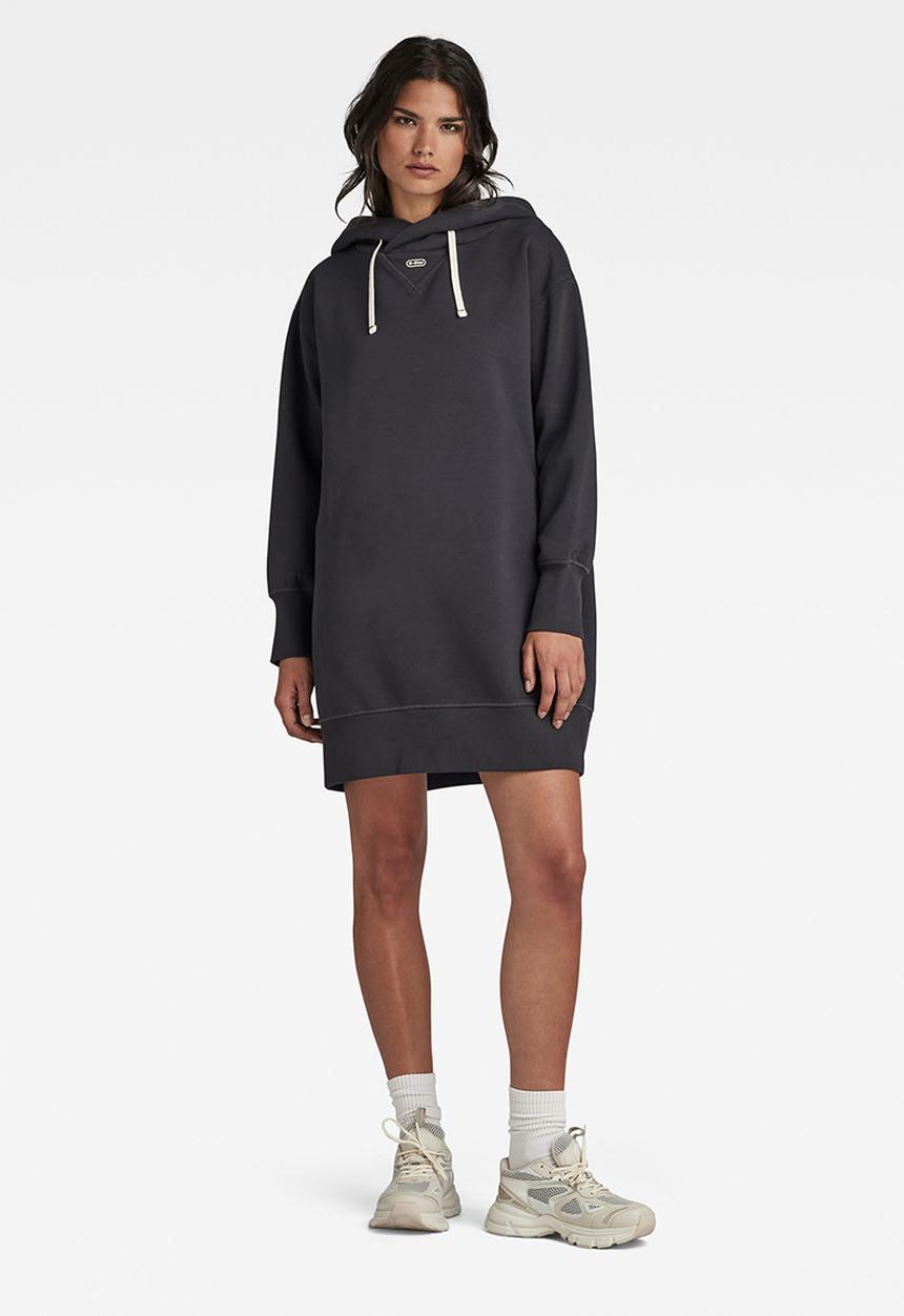G-STAR - Loose sw dress hdd long sleeve wmn - shadow