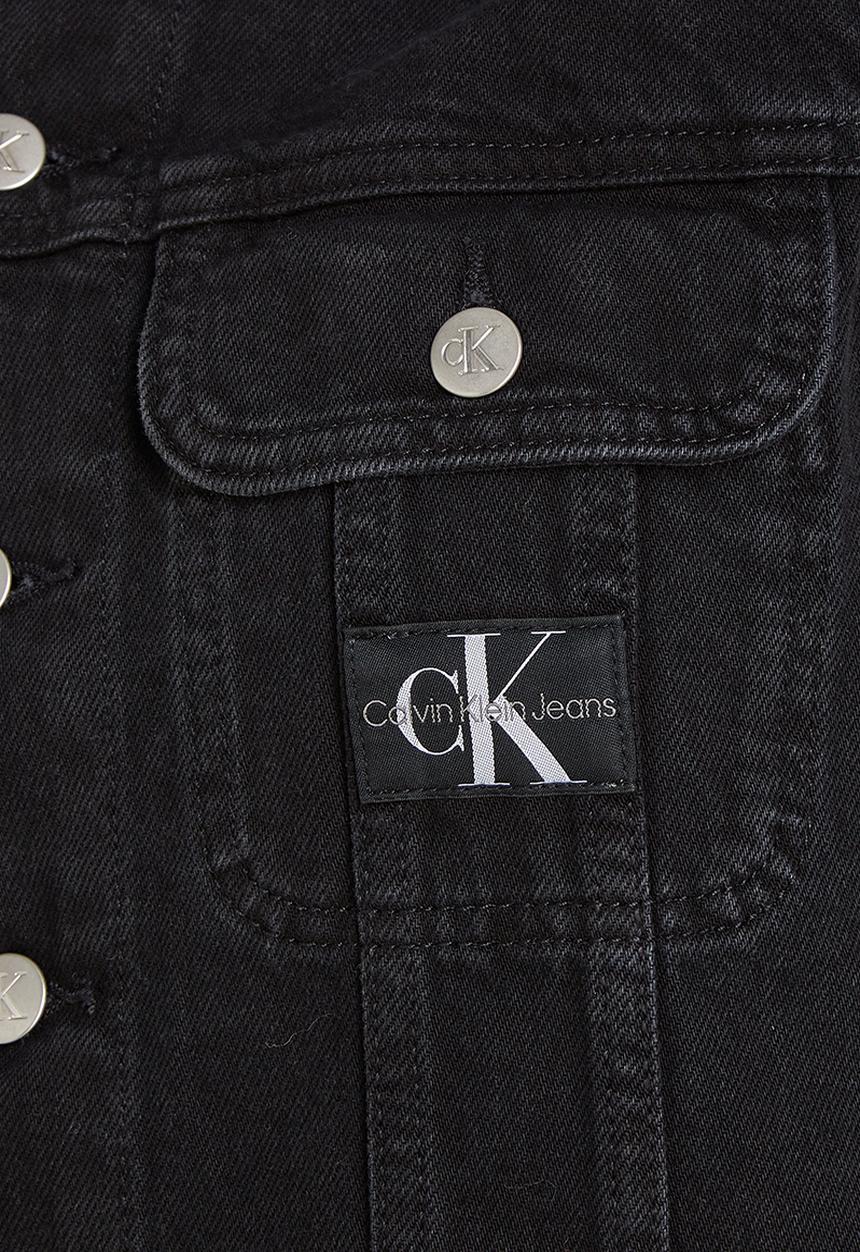Calvin Klein - Cropped 90s jacket - denim black