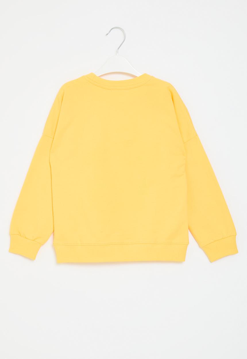 Pop Candy - Printed sweat top - yellow