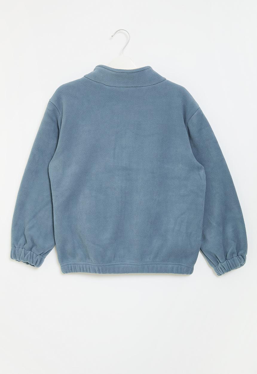 Pop Candy - Zip through fleece jacket - sky blue