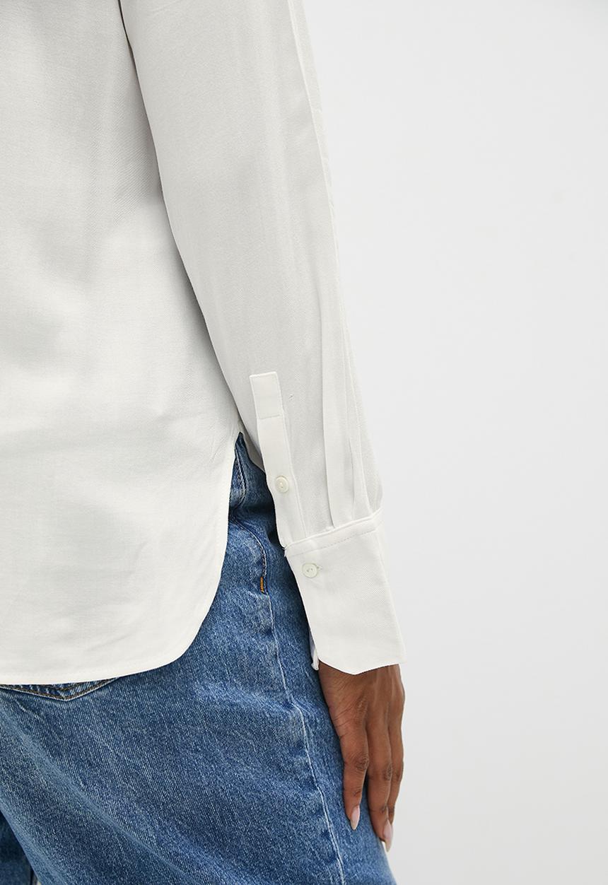 MANGO - Plus Shirt Galin - White