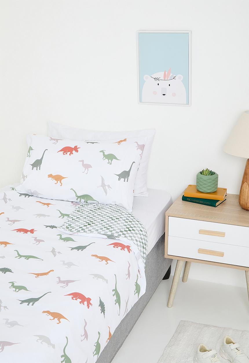 Sixth Floor - Jurassic reversible duvet covet set - multi