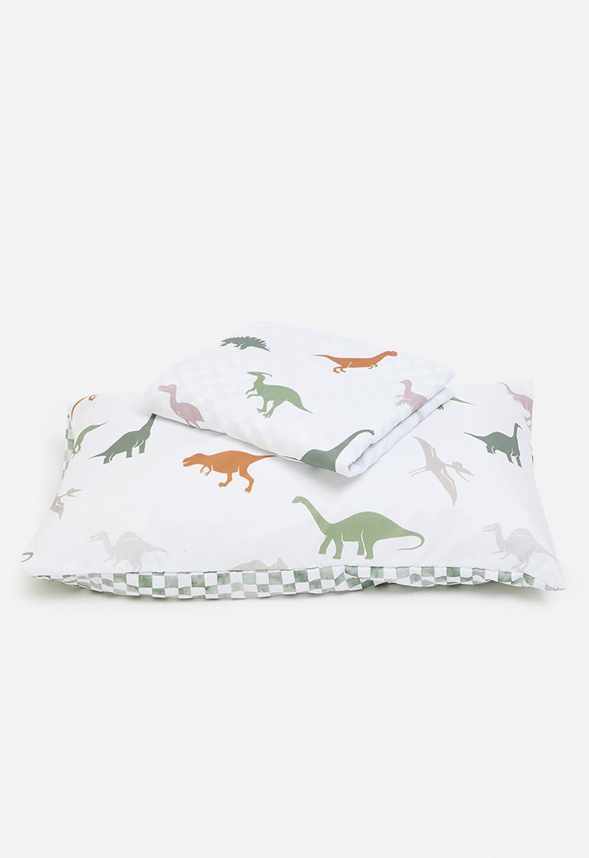 Sixth Floor - Jurassic reversible duvet covet set - multi