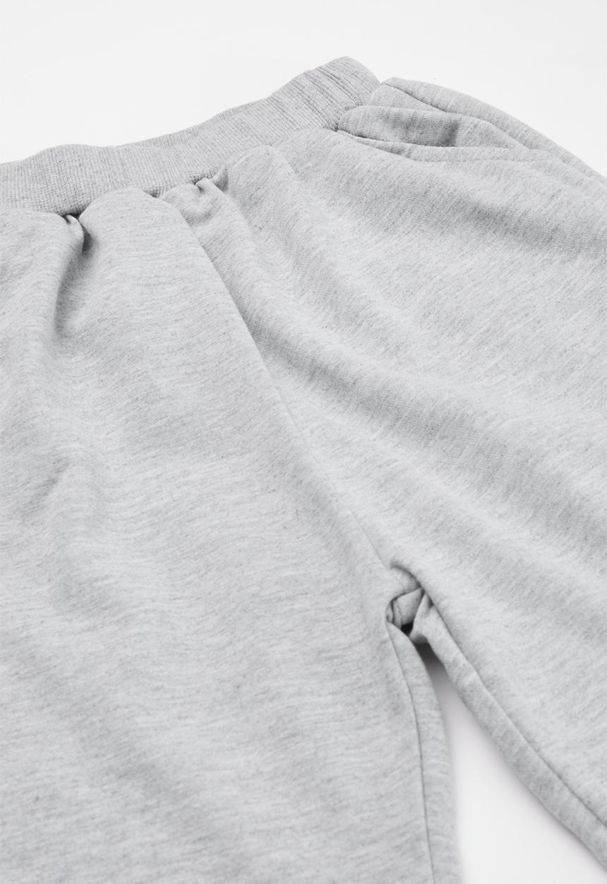Pop Candy - Frill heart décor track suit set - grey