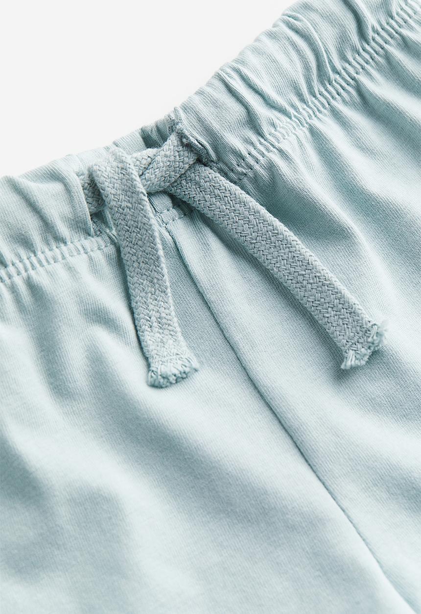 H&M - 2-Piece cotton set - light beige animals