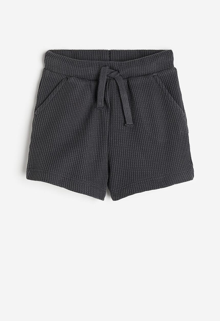 H&M - Cotton shorts - dark grey 