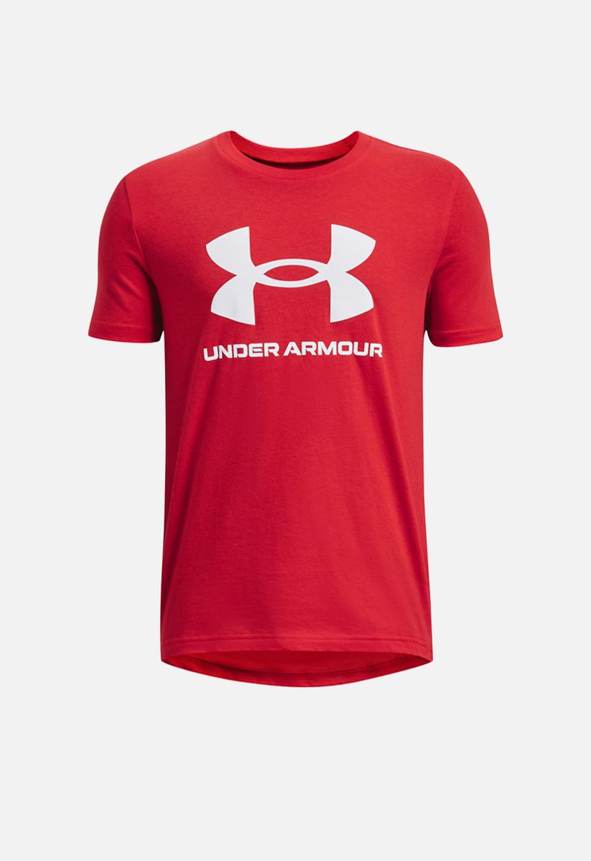 Under Armour - Ua sportstyle logo short sleeve - red
