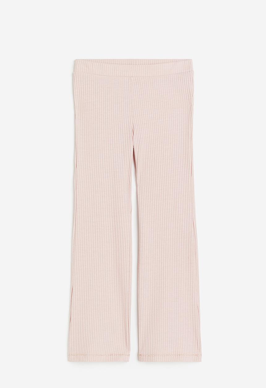 H&M - Flared leggings - light pink