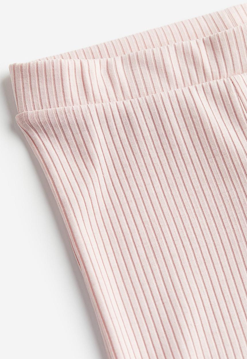 H&M - Flared leggings - light pink