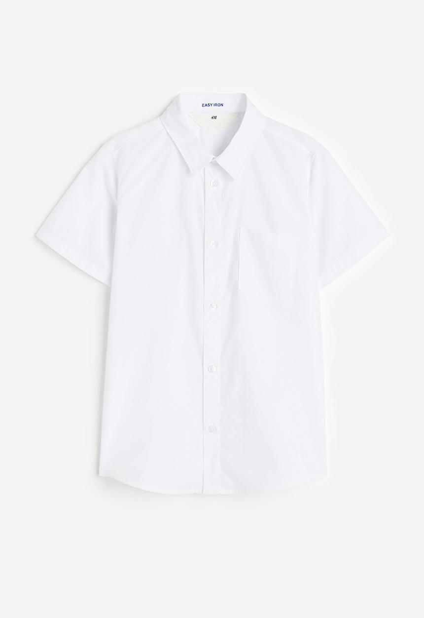 H&M - Easy-iron shirt - white