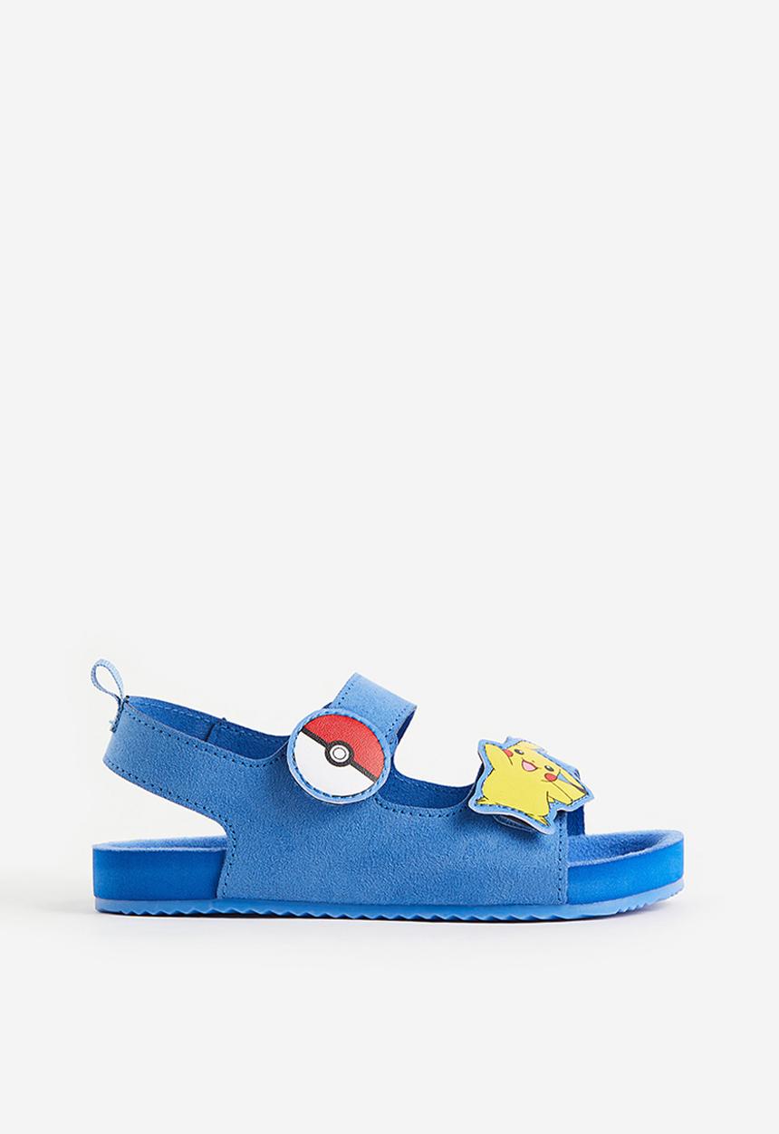 H&M - Motif-detail sandals - blue pokémon