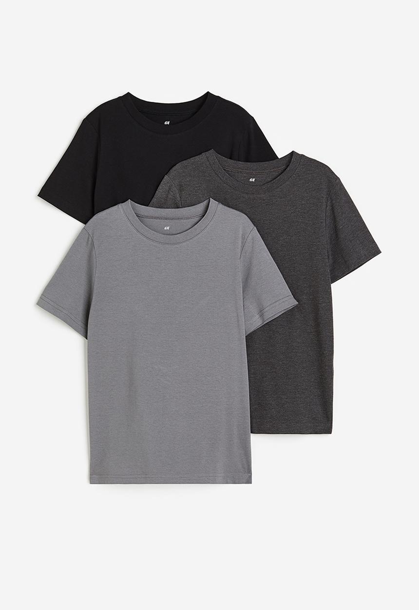 H&M - 3-Pack T-shirts - multi
