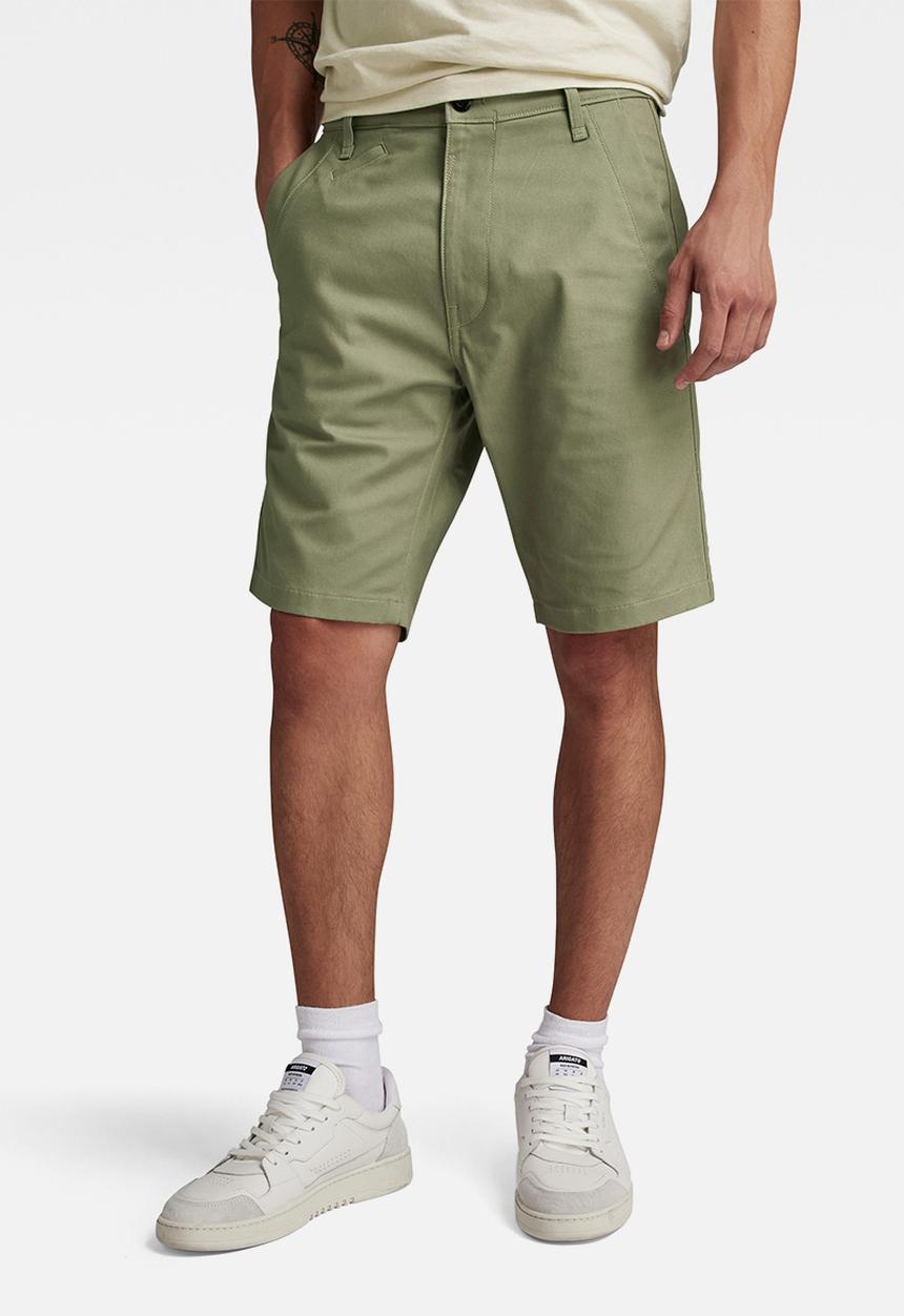 G-STAR - Bronson 2.0 slim chino short backdrop stretch canvas - shamrock