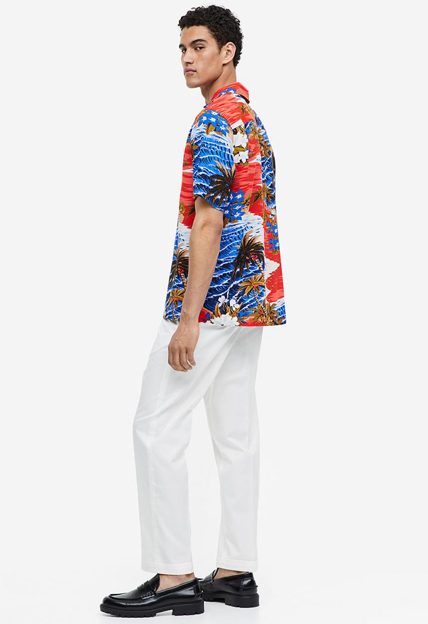H&M - Patterned resort shirt - multi