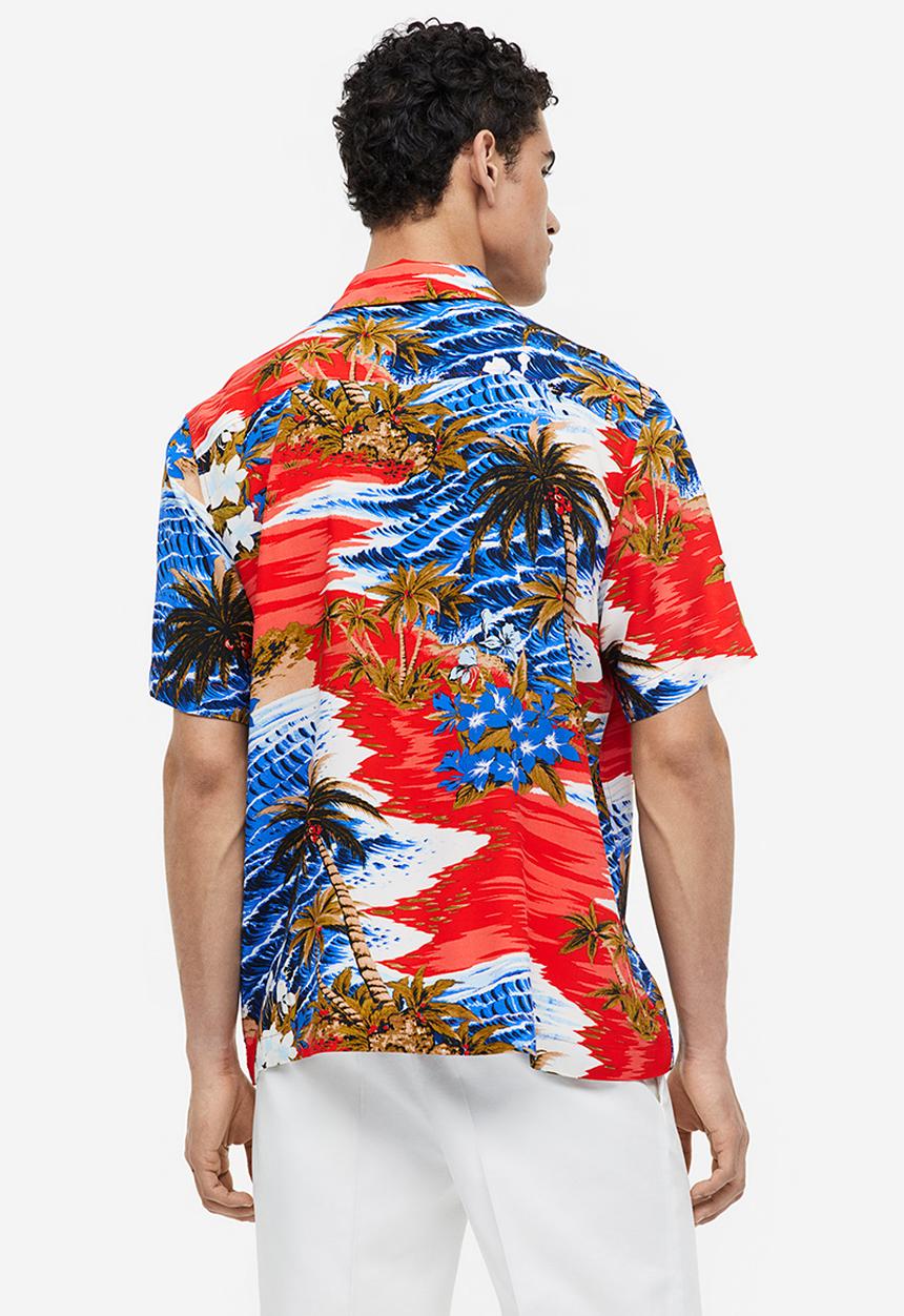 H&M - Patterned resort shirt - multi