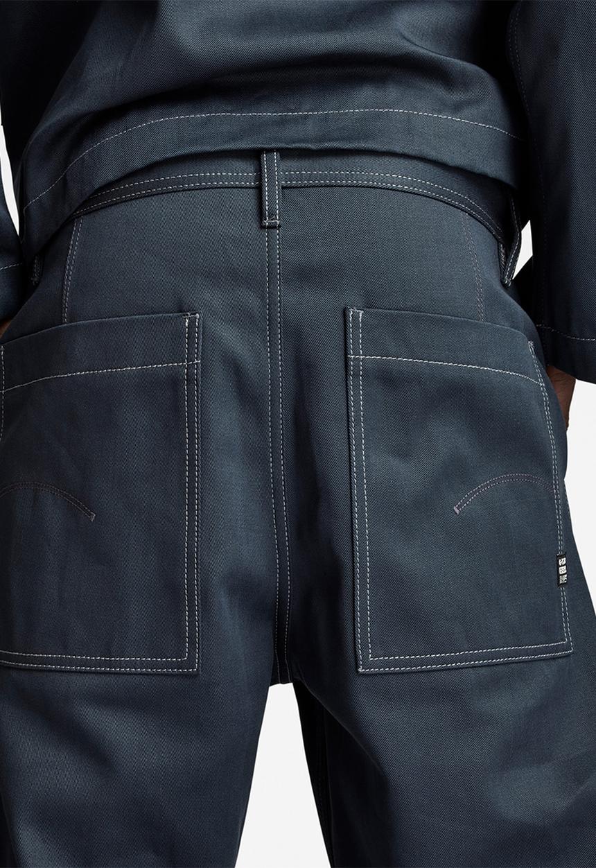 G-STAR - Modson Straight Chino Lead Selvedge Denim - Raw Denim
