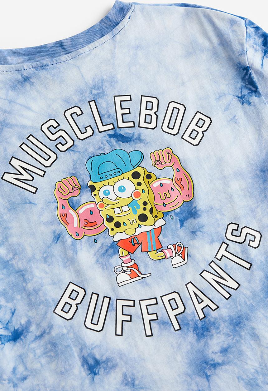 H&M - Printed t-shirt - blue spongebob squarepants
