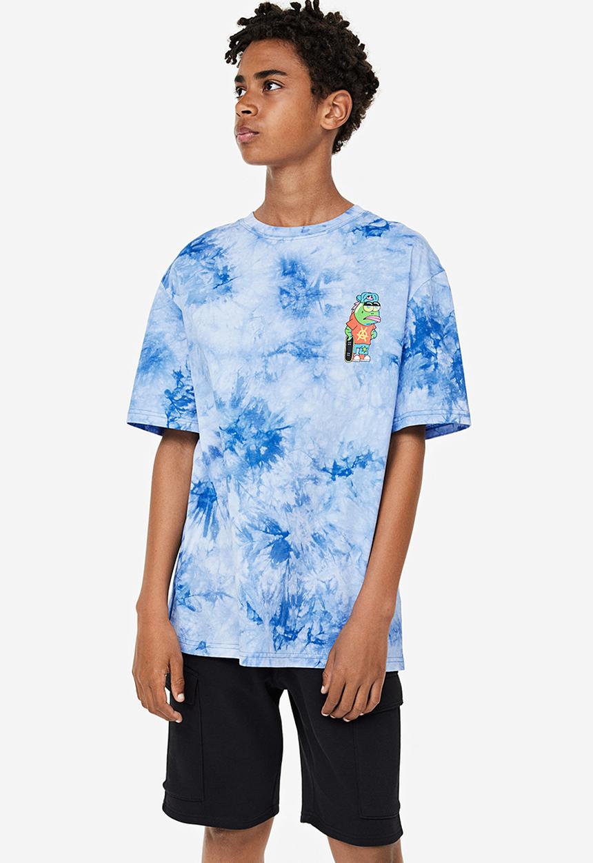 H&M - Printed t-shirt - blue spongebob squarepants