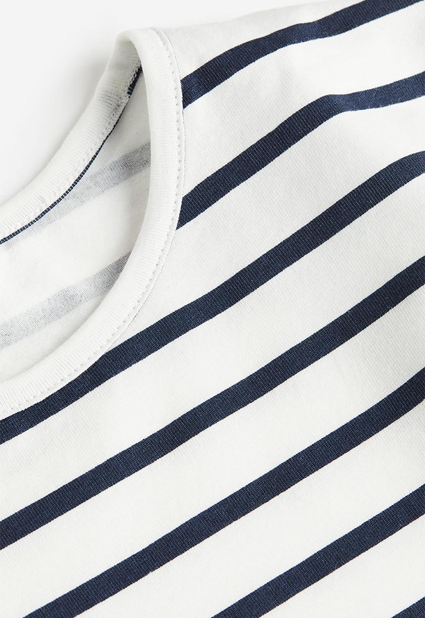 H&M - Printed t-shirt - white striped