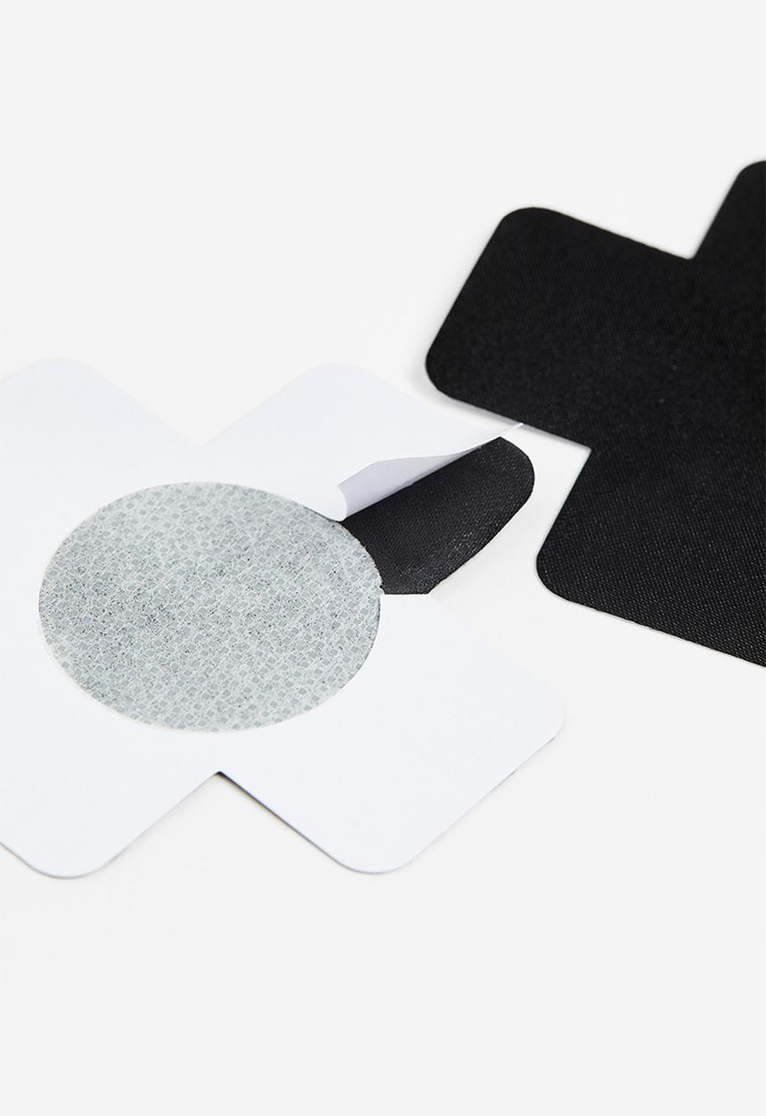 H&M - 5 pairs nipple covers - black