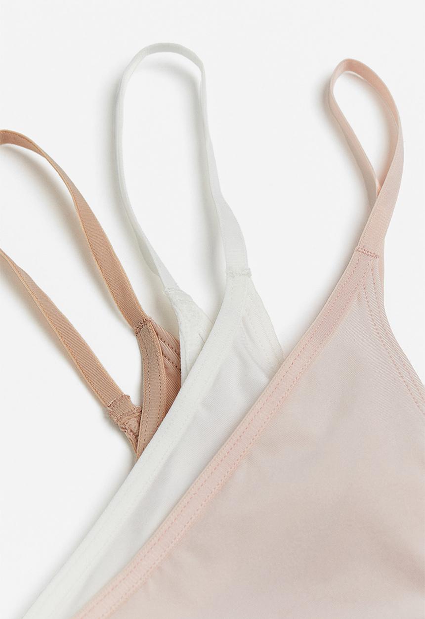 H&M - 3 Pack jersey thong briefs - multi